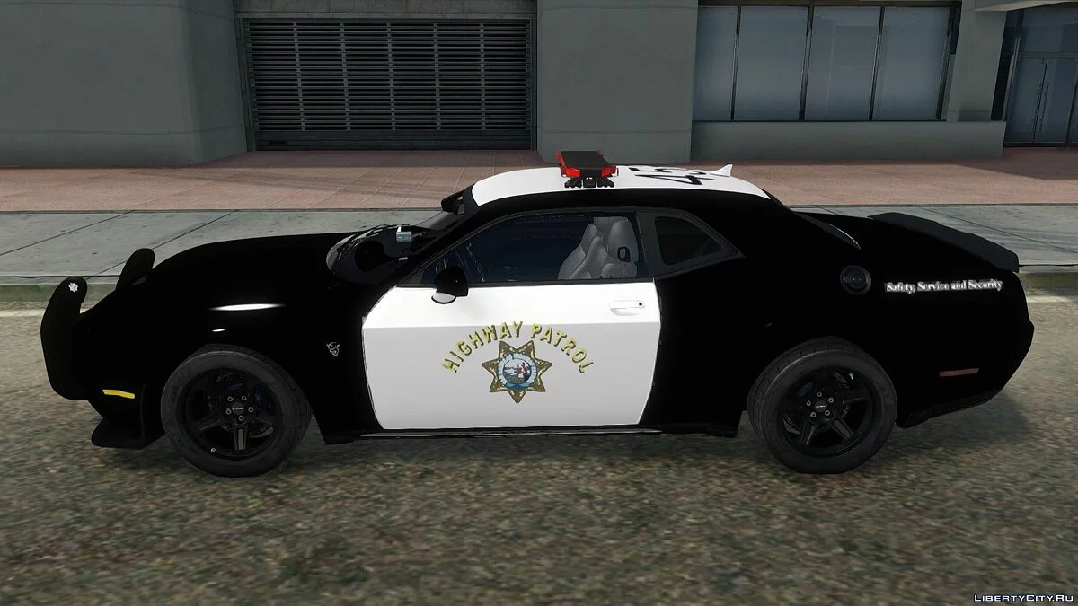 Dodge Challenger SRT Demon - California Highway Patrol Release / GTA San Andreas