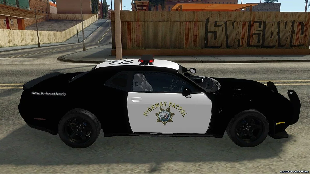 Dodge Challenger SRT Demon - California Highway Patrol Release / GTA San Andreas