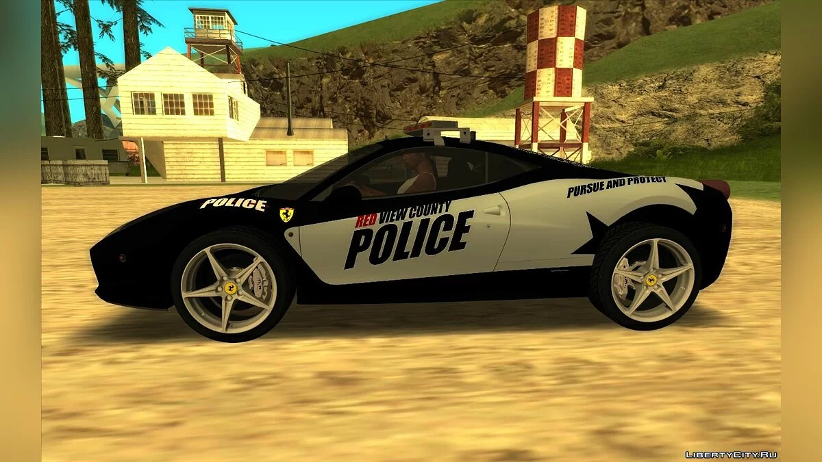 Ferrari 458 Italia - Полиция / GTA San Andreas