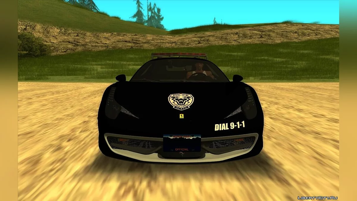 Ferrari 458 Italia - Полиция / GTA San Andreas