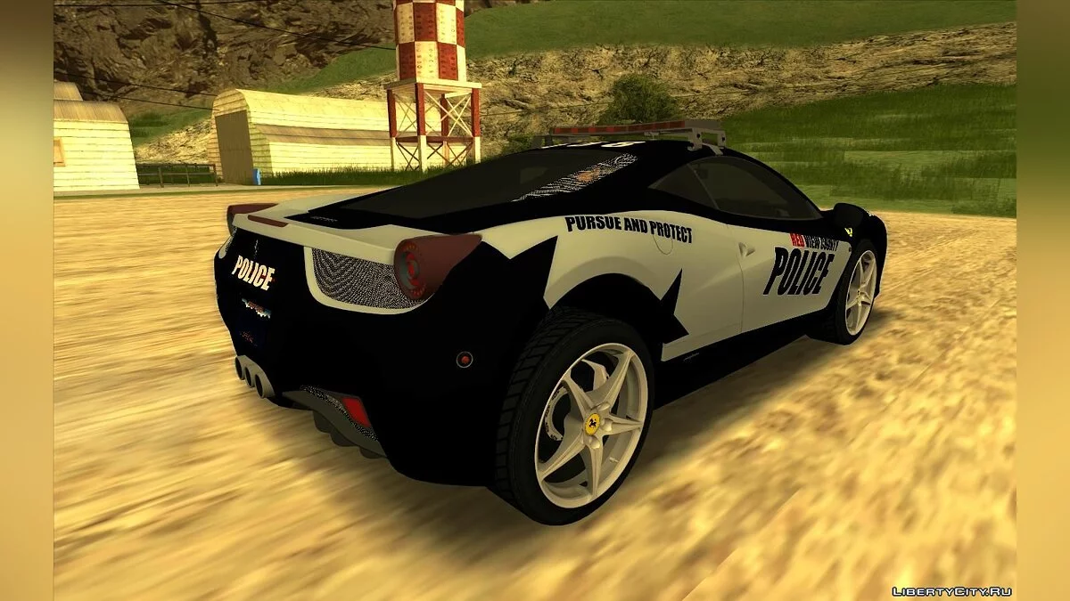Ferrari 458 Italia - Полиция / GTA San Andreas