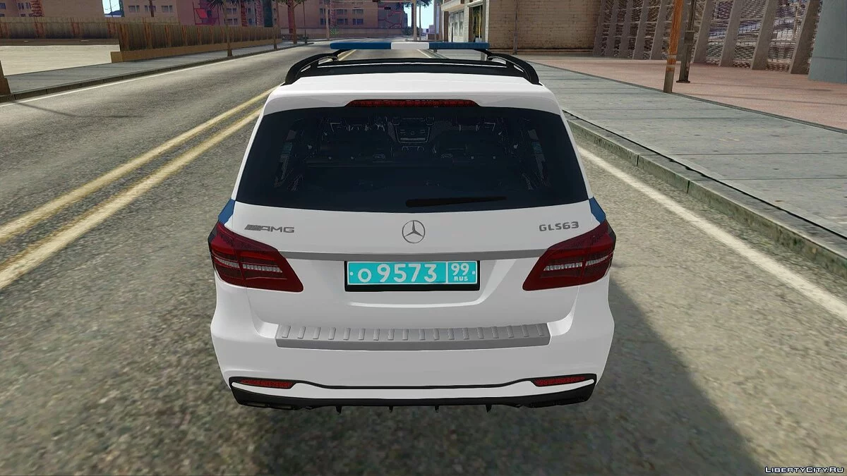 Mercedes-Benz AMG GLS 63 / GTA San Andreas