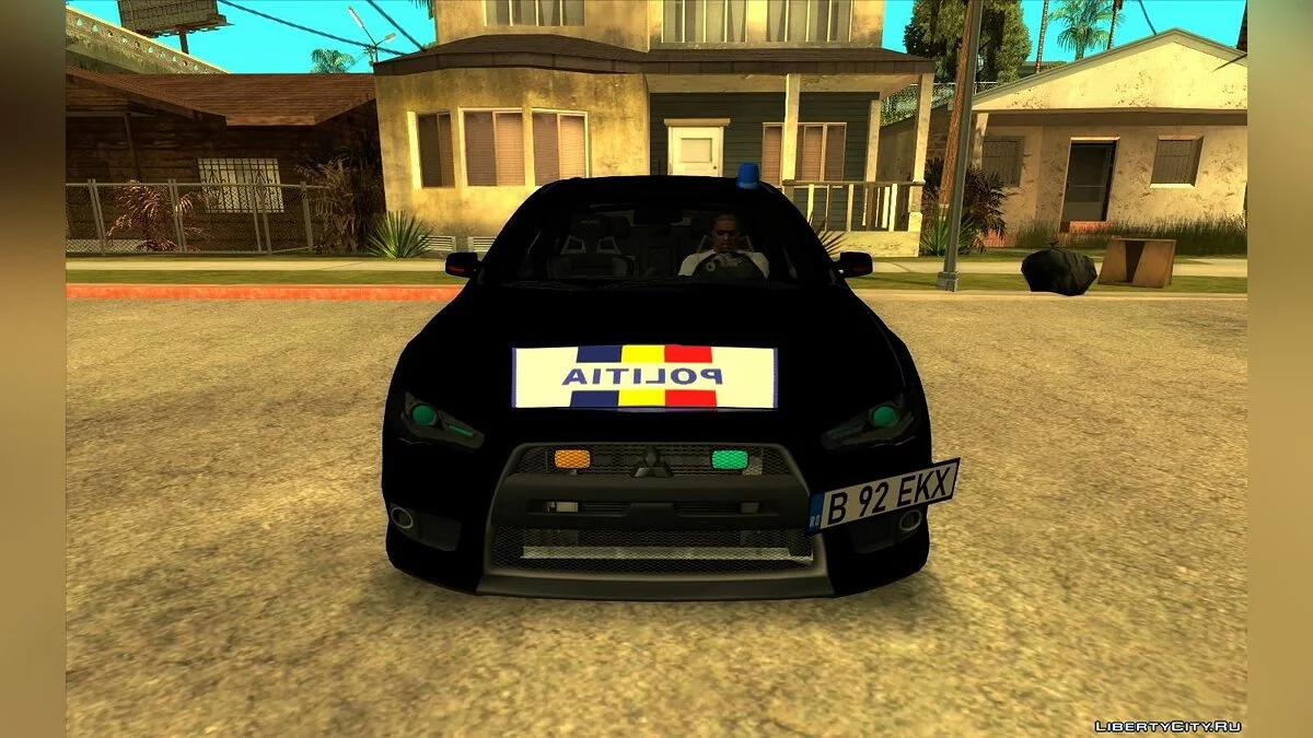 Mitsubishi Lancer Evolution X - полиция  / GTA San Andreas
