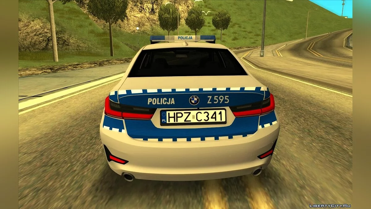 BMW 3 (G20) - Полиция Польши  / GTA San Andreas