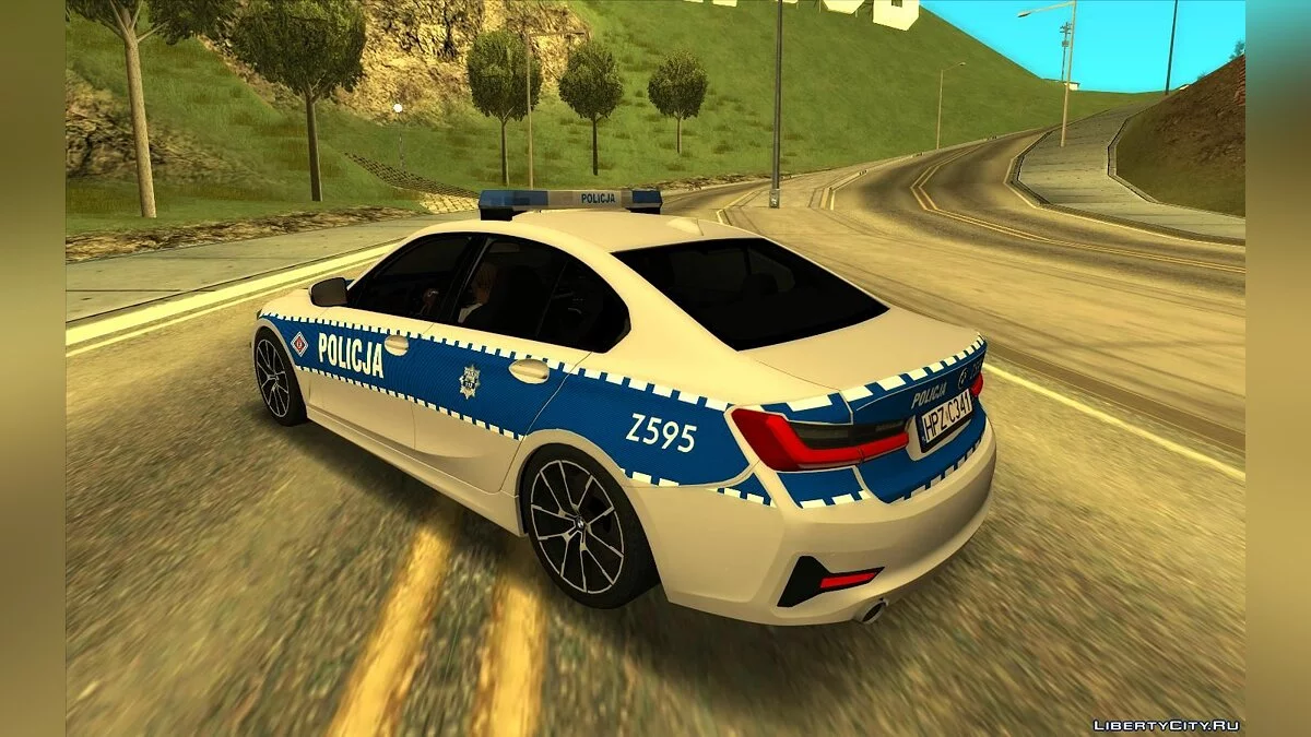 BMW 3 (G20) - Полиция Польши  / GTA San Andreas