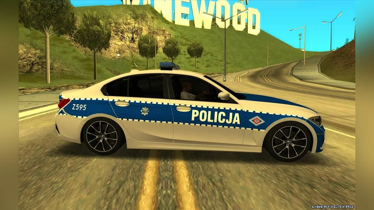 BMW 3 (G20) - Полиция Польши  / GTA San Andreas