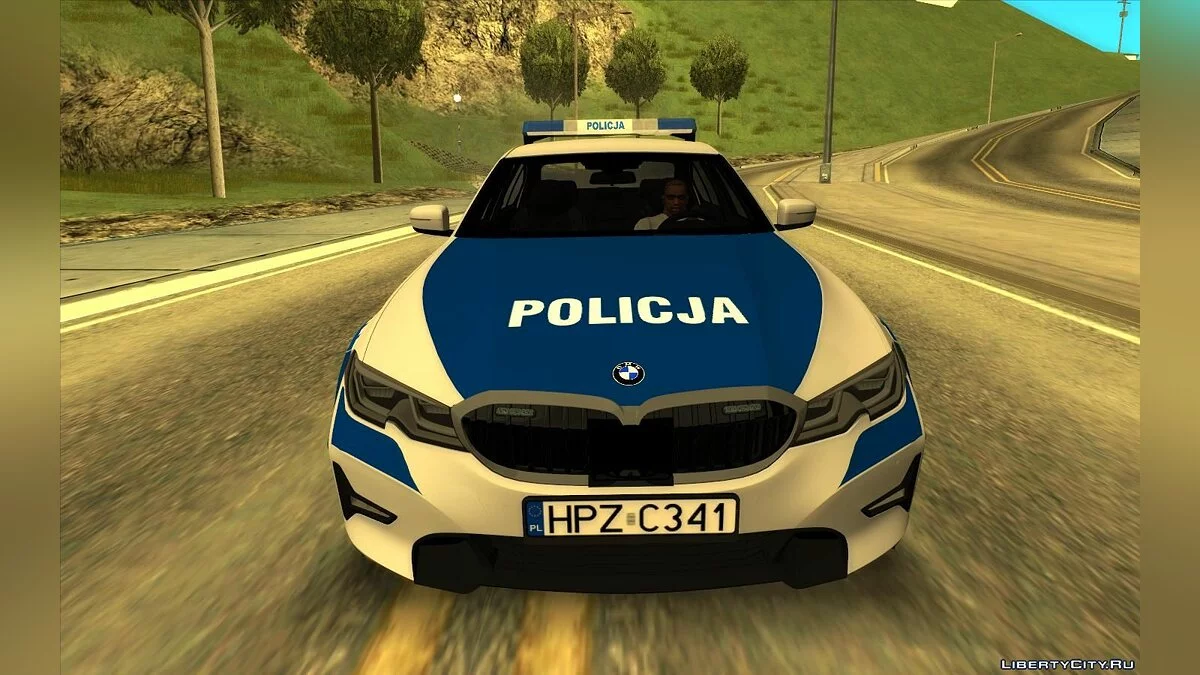 BMW 3 (G20) - Полиция Польши  / GTA San Andreas