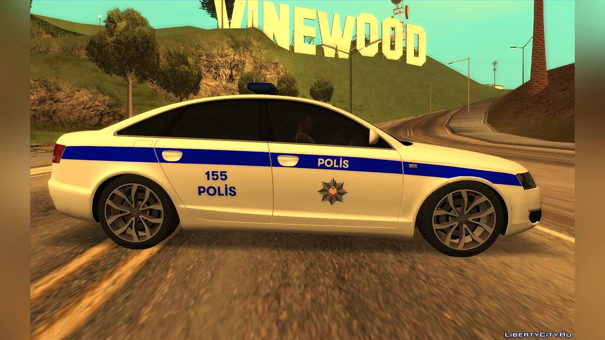 Audi A6 3.0 - полиция Турции / GTA San Andreas