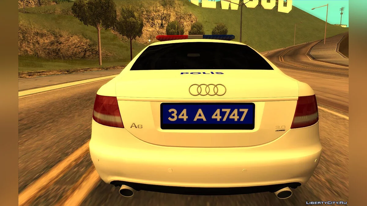 Audi A6 3.0 - полиция Турции / GTA San Andreas