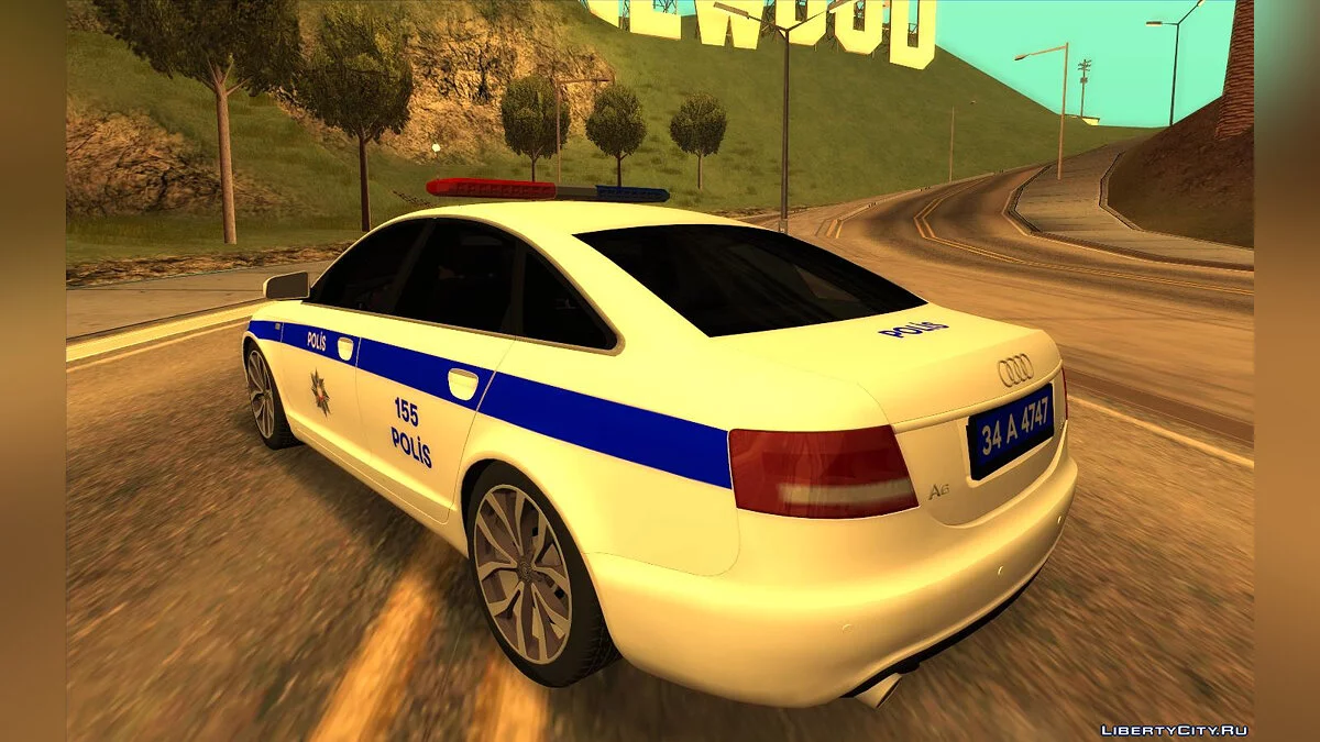 Audi A6 3.0 - полиция Турции / GTA San Andreas