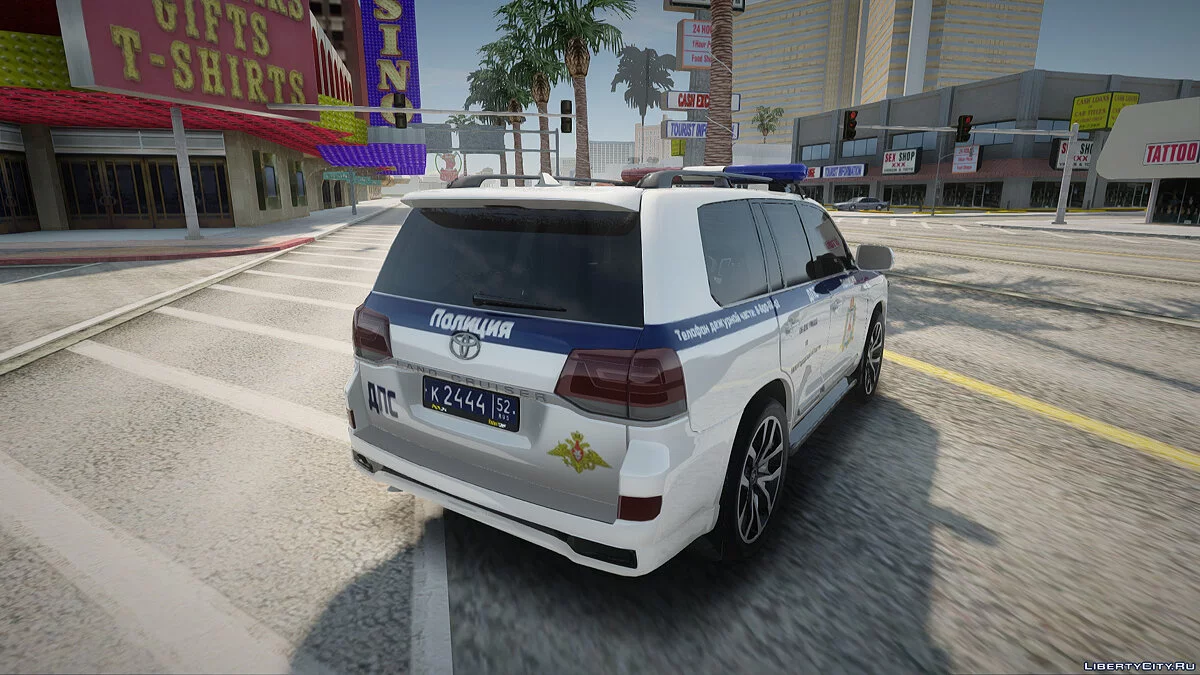 Toyota Land Cruiser 200 ОБ ДПС Нижегородской обл / GTA San Andreas
