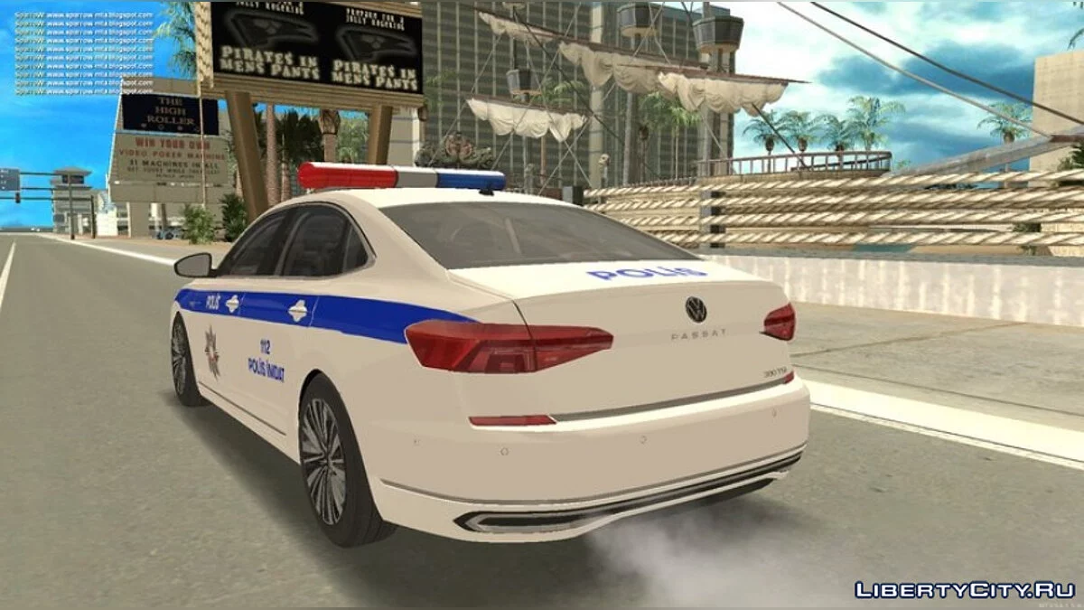 Volkswagen 380 TSI - Полиция Турции  / GTA San Andreas