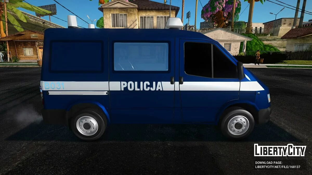 Ford Transit 1999 - Полиция / GTA San Andreas