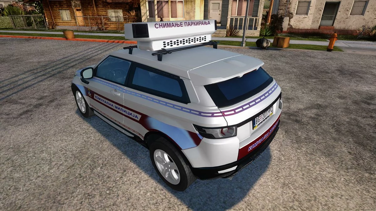 Land Rover Range Rover Evoque - Полиция / GTA San Andreas