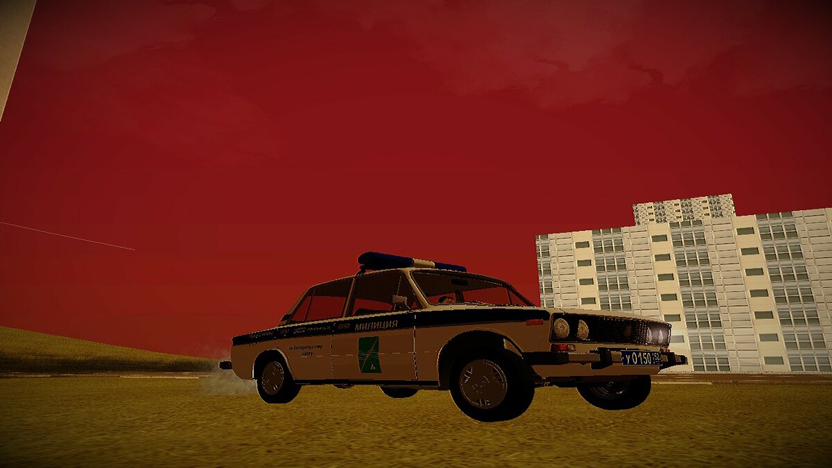 Скачать VAZ-2106 - ДПС Электрогорска для GTA San Andreas