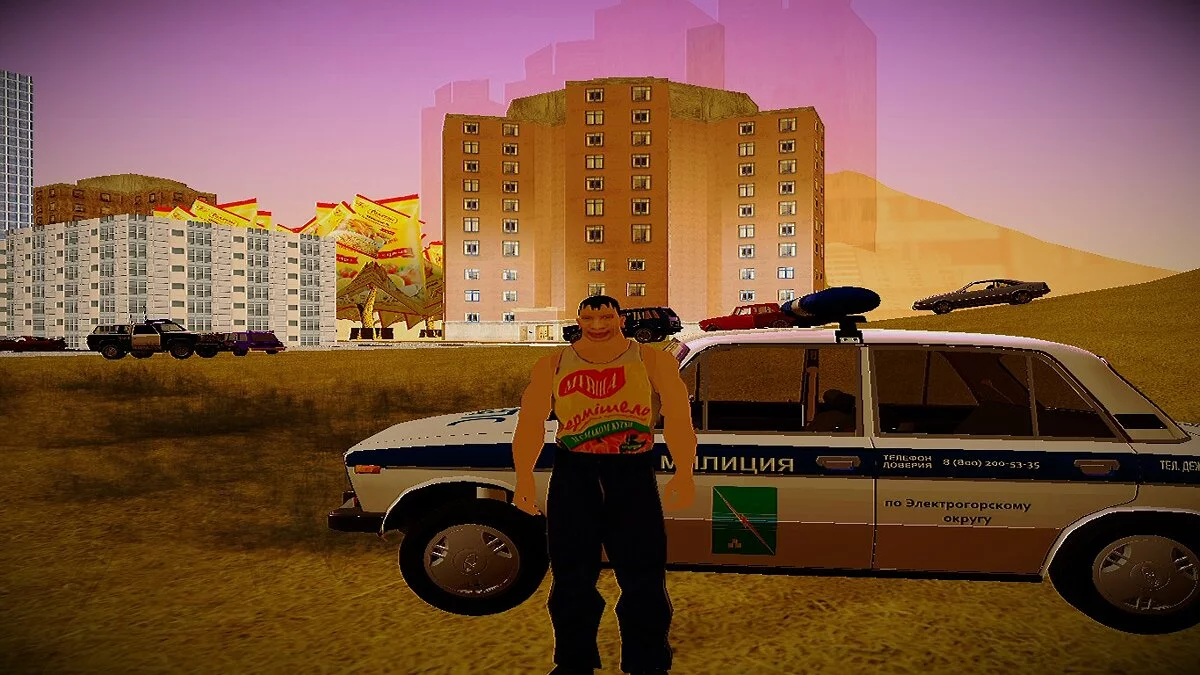 VAZ-2106 - ДПС Электрогорска / GTA San Andreas