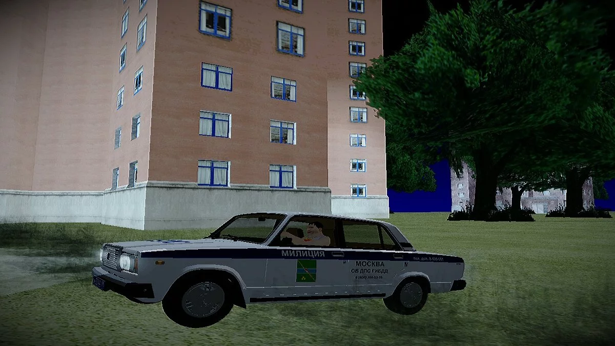VAZ-2107 ДПС Электрогорска / GTA San Andreas