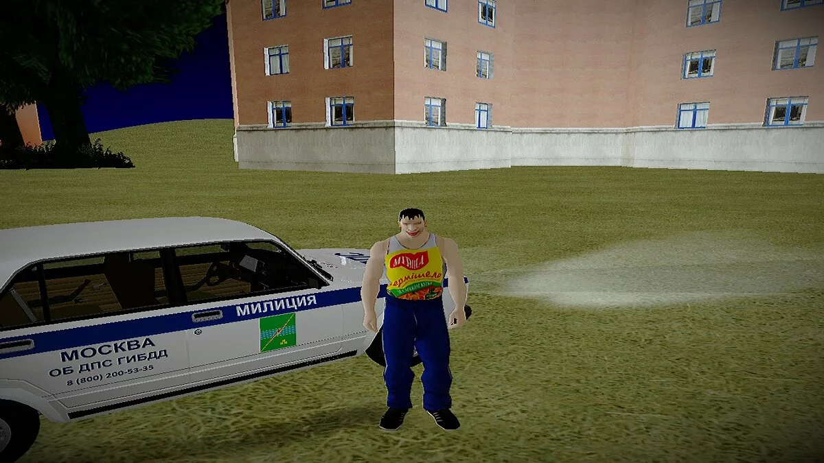 VAZ-2107 ДПС Электрогорска / GTA San Andreas