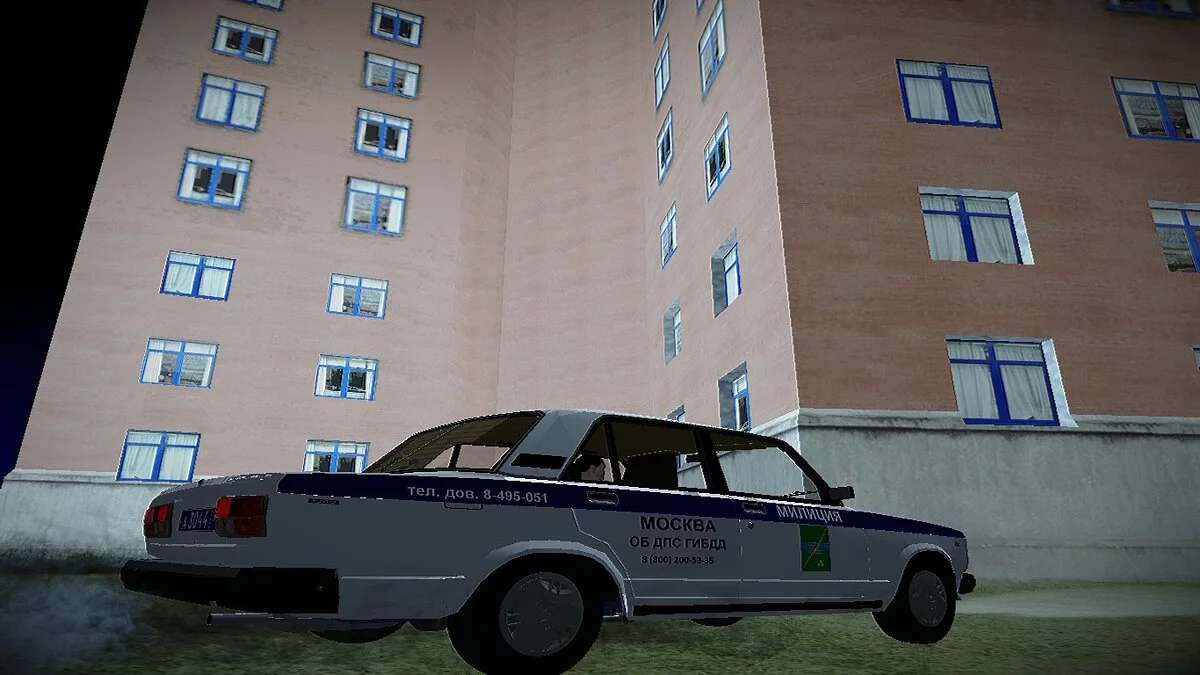 VAZ-2107 ДПС Электрогорска / GTA San Andreas