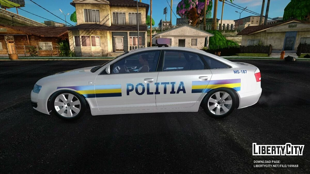 Audi A6 - Румынская полиция / GTA San Andreas