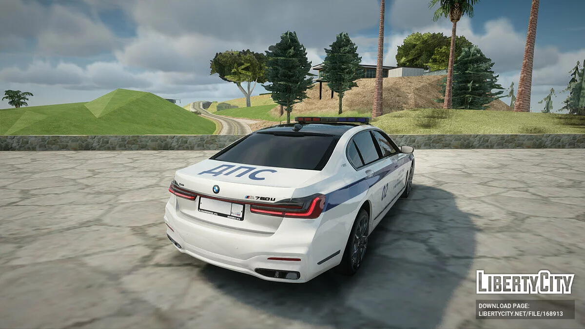 BMW 760LI 2019 ДПС + CCD / GTA San Andreas