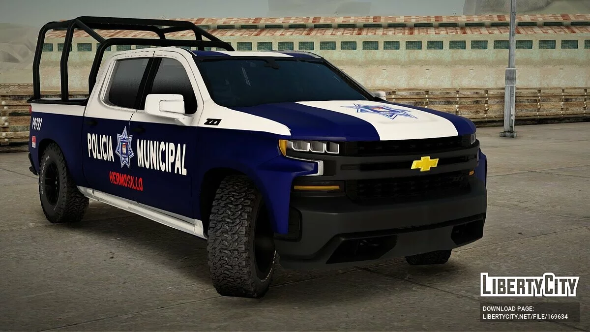 Chevrolet Silverado 2019 Hermosillo Municipal Police / GTA San Andreas