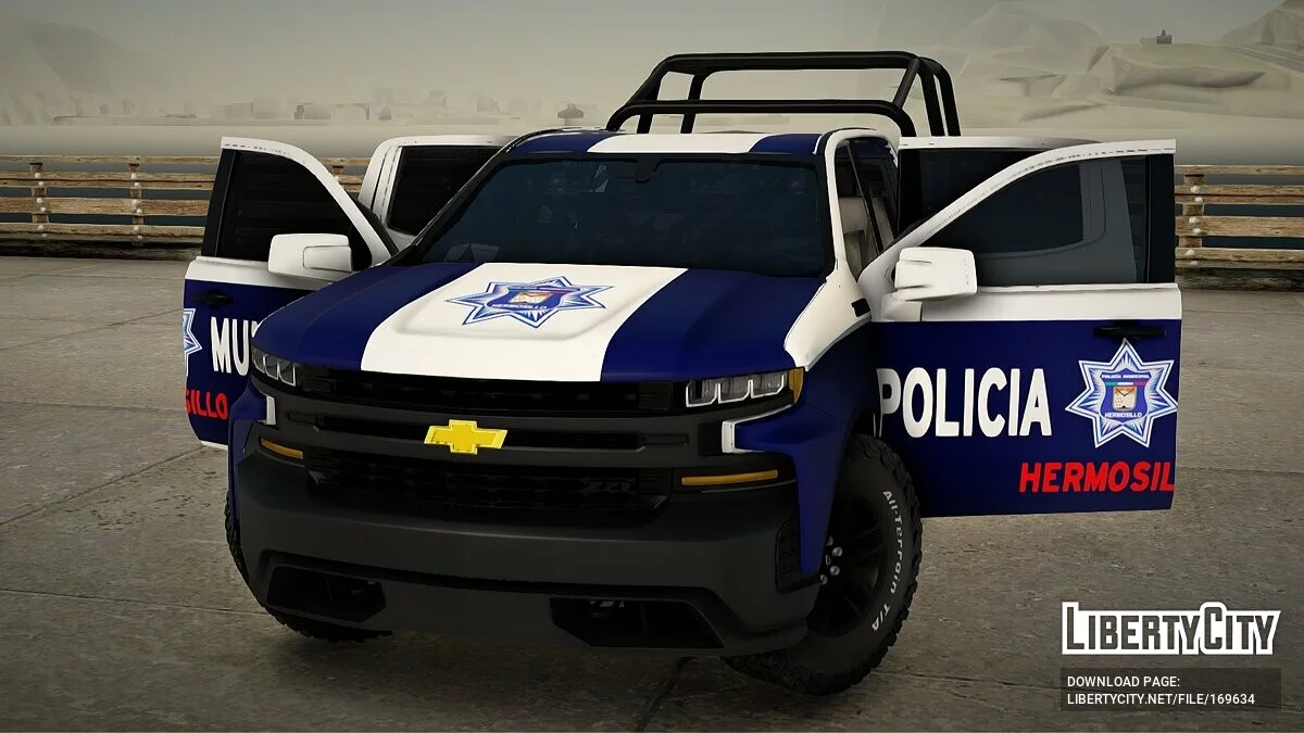Chevrolet Silverado 2019 Hermosillo Municipal Police / GTA San Andreas