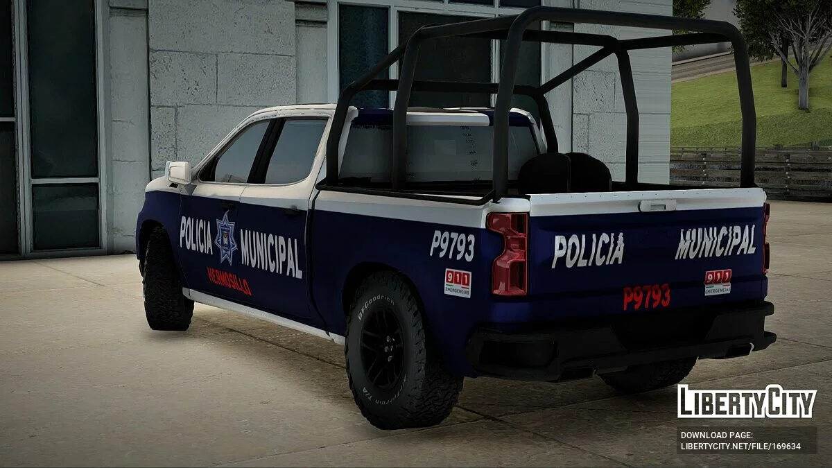 Chevrolet Silverado 2019 Hermosillo Municipal Police / GTA San Andreas