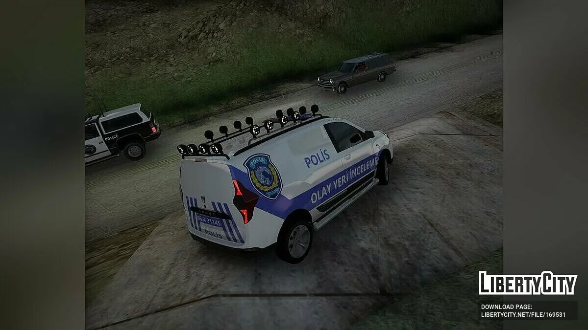 Dacia Lodgy Crime Scene / GTA San Andreas