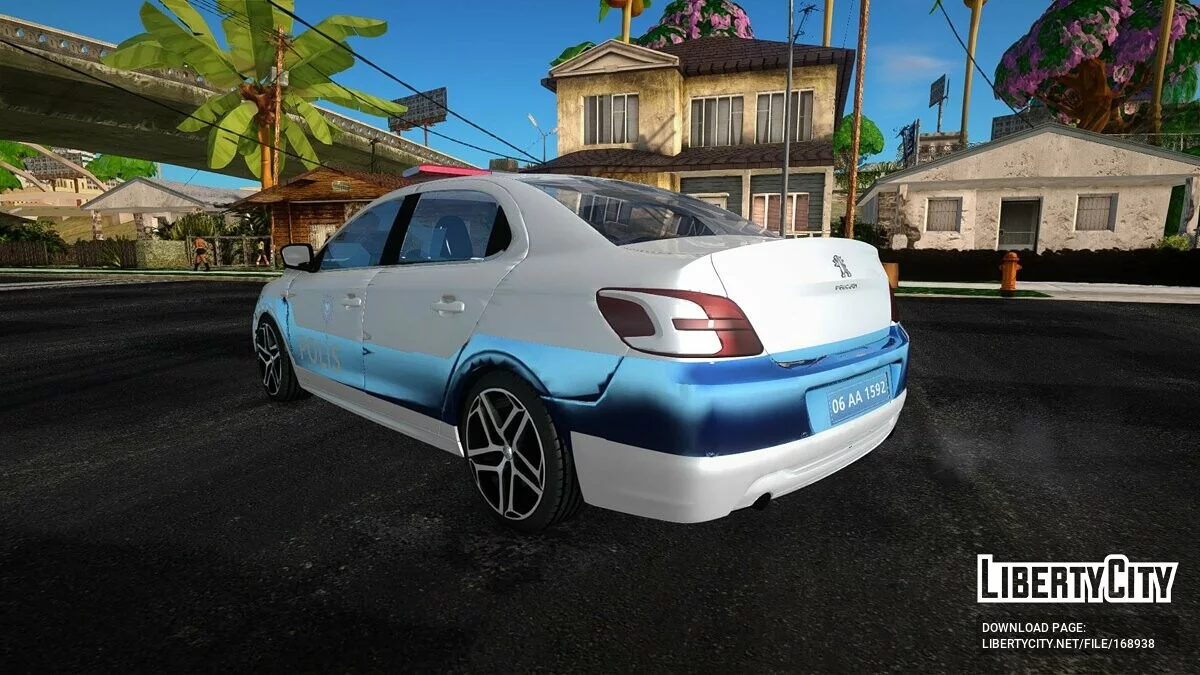 Peugeot 301 - Полиция / GTA San Andreas