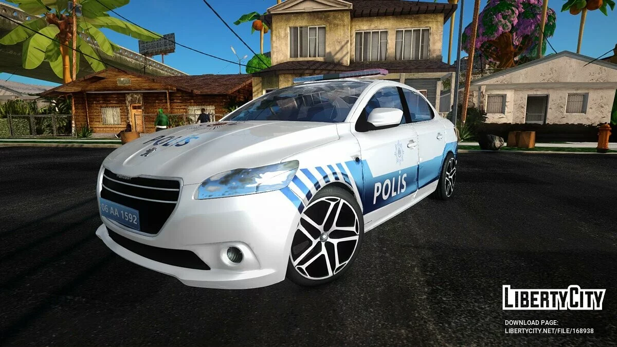 Peugeot 301 - Полиция / GTA San Andreas