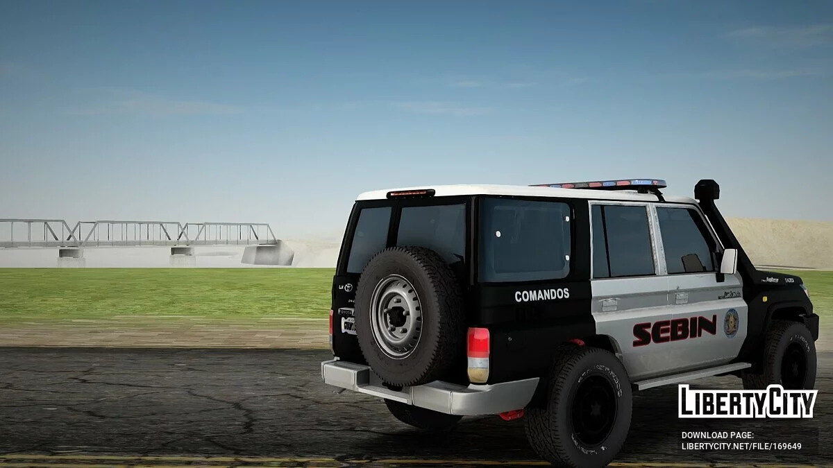 Toyota Land Cruiser Sibin Personal Protections / GTA San Andreas
