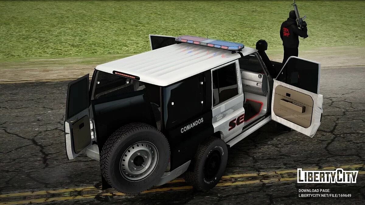 Toyota Land Cruiser Sibin Personal Protections / GTA San Andreas