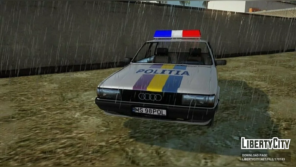 Audi 80 - Полиция / GTA San Andreas