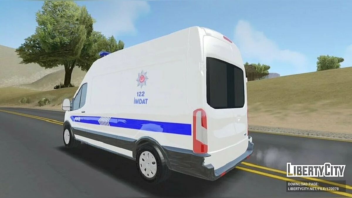 Ford Transit - Полиция Турции / GTA San Andreas
