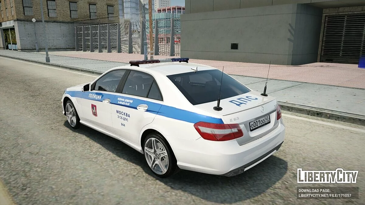 Mercedes-Benz E63 AMG Police / GTA San Andreas