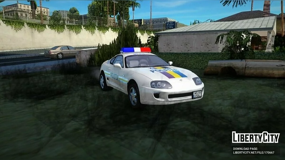 Toyota Supra - Полиция / GTA San Andreas