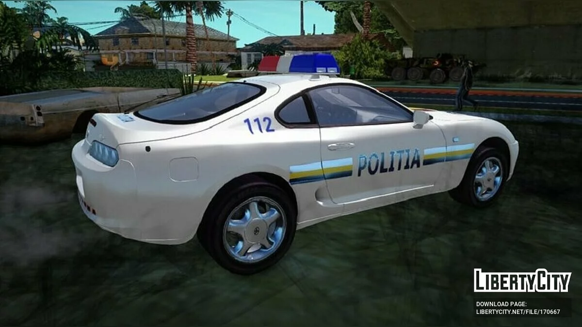 Toyota Supra - Полиция / GTA San Andreas