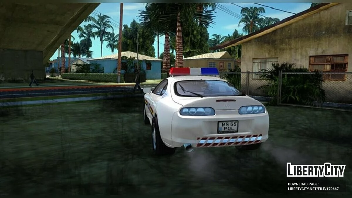 Toyota Supra - Полиция / GTA San Andreas