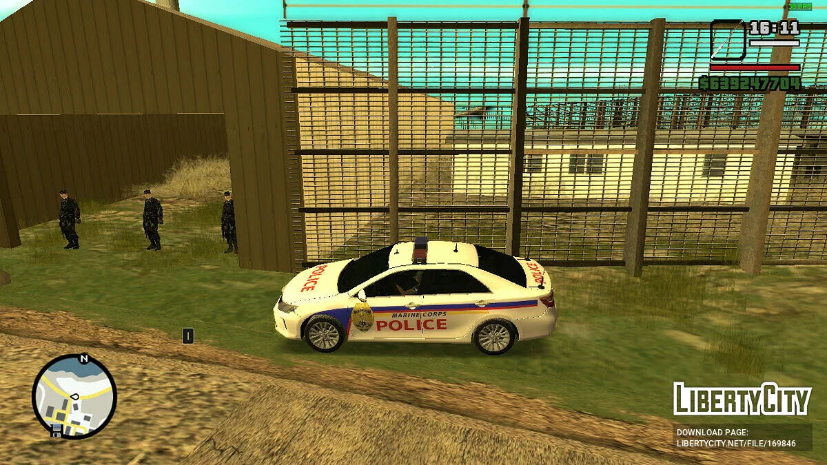 Toyota Camry - Военная Полиция USMC / GTA San Andreas