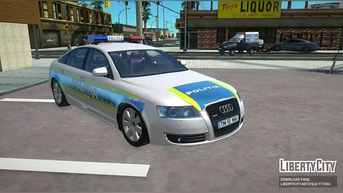 Audi A6 Politia 2020 Design / GTA San Andreas