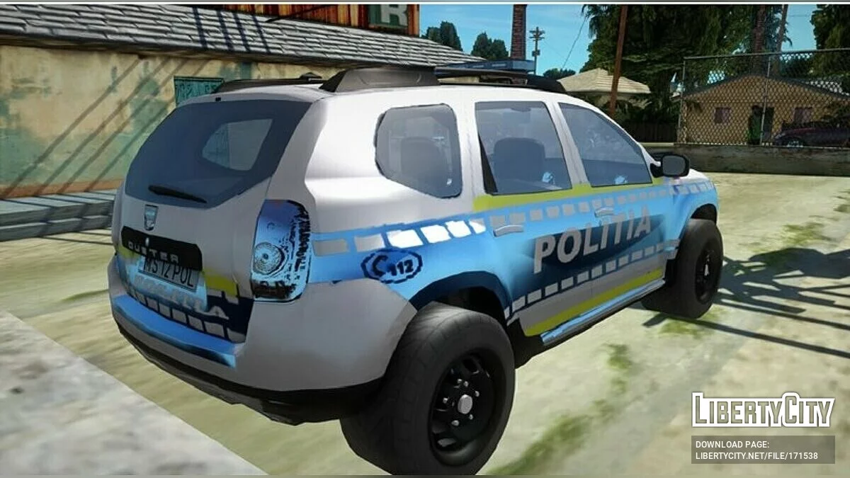 Dacia Duster 2020 Design - Полиция / GTA San Andreas