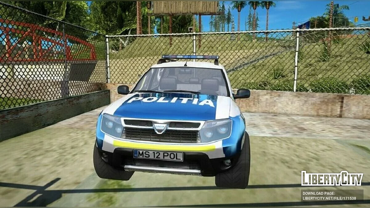 Dacia Duster 2020 Design - Полиция / GTA San Andreas