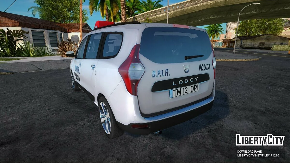 Dacia Lodgy D.P.I.R - Полиция / GTA San Andreas