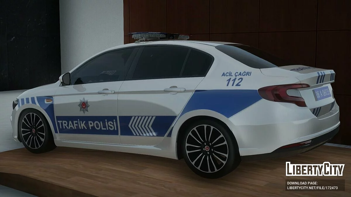 Fiat Egea - Полиция / GTA San Andreas