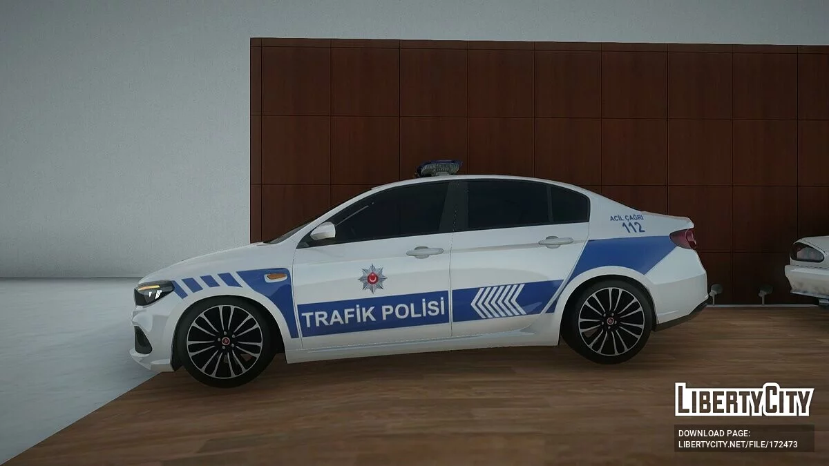 Fiat Egea - Полиция / GTA San Andreas