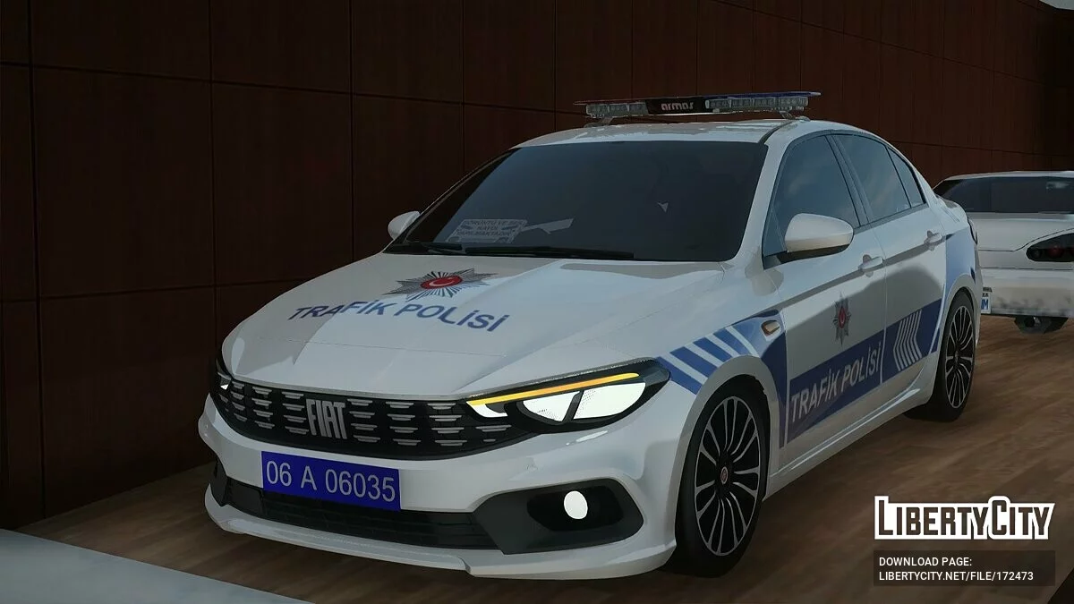 Fiat Egea - Полиция / GTA San Andreas