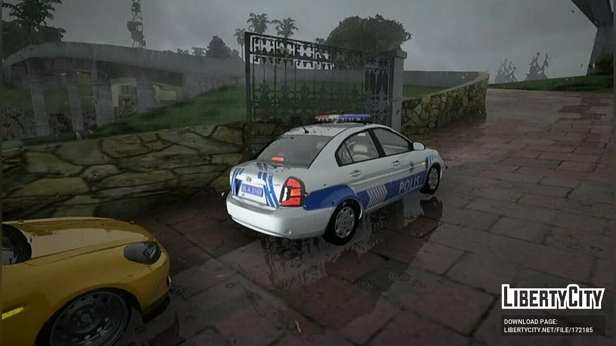 Hyundai Accent Era Polis Aracı / GTA San Andreas