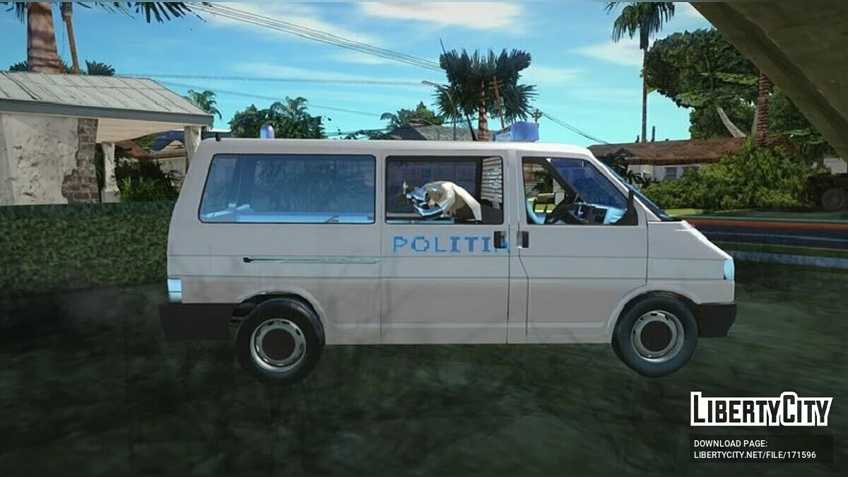 Volkswagen Transporter T4 - Полиция / GTA San Andreas