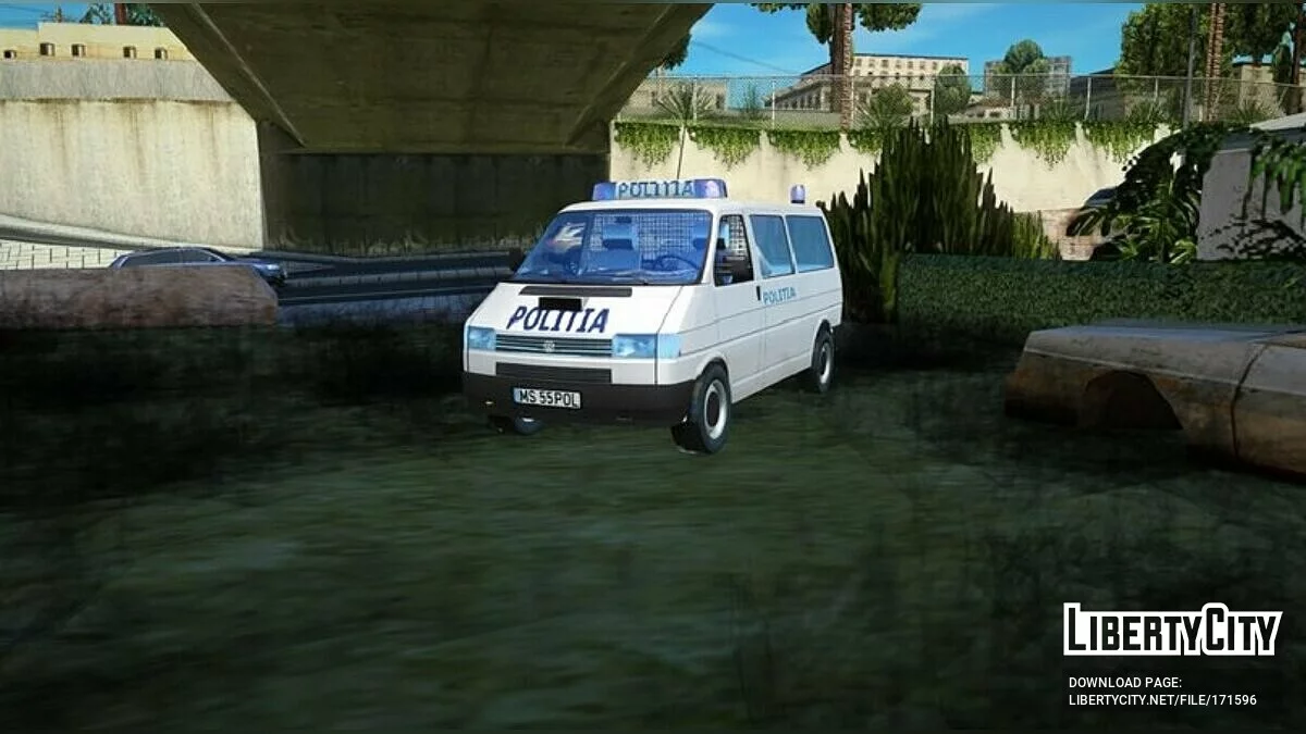 Volkswagen Transporter T4 - Полиция / GTA San Andreas